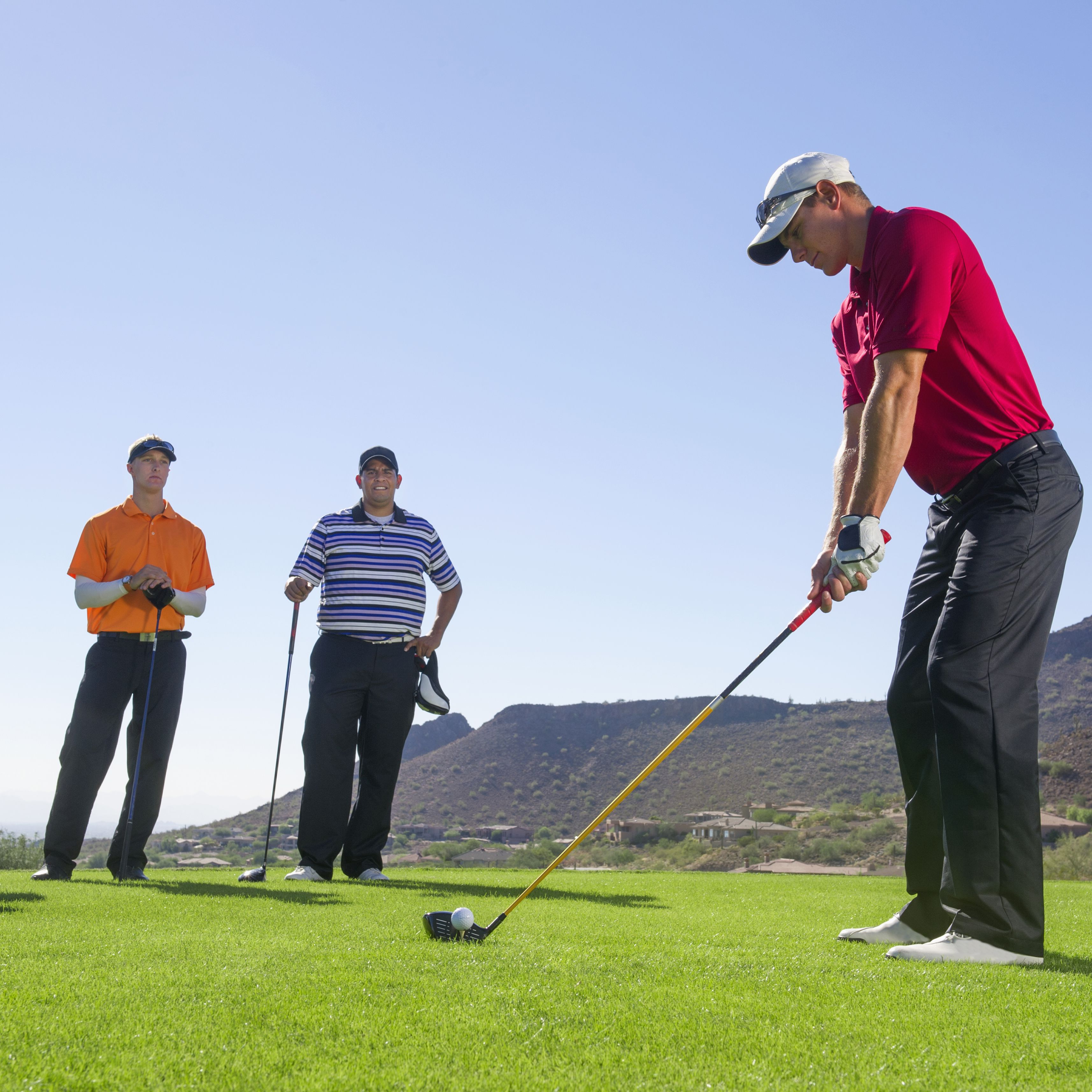 Three ways to improve your golf swing at home
