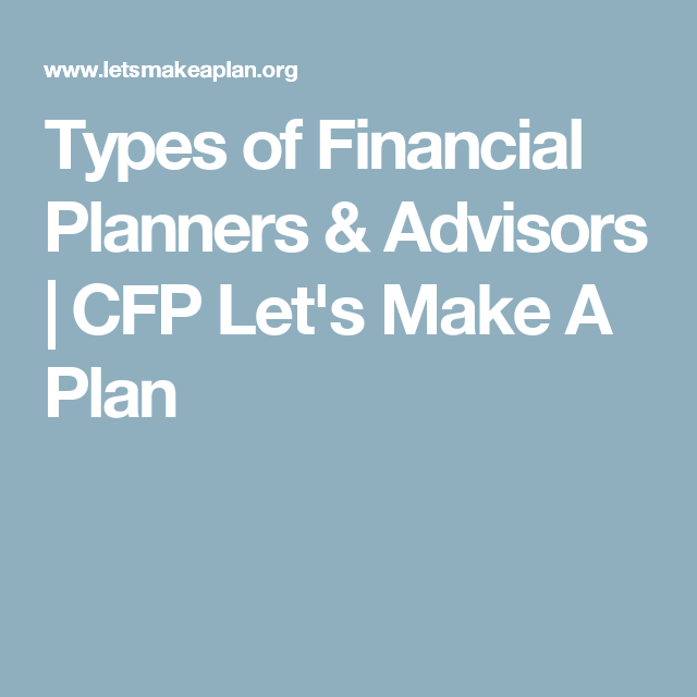 how to become a financial advisor